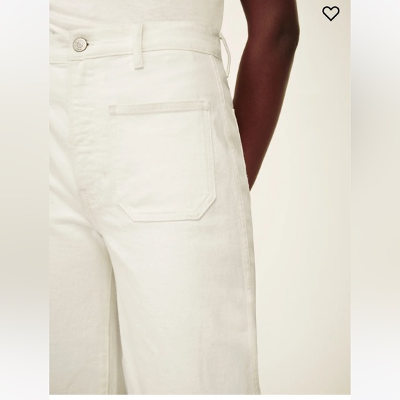 Reformation- Alyssa High Rise Wide Leg Long Jeans - Picture 2 of 4